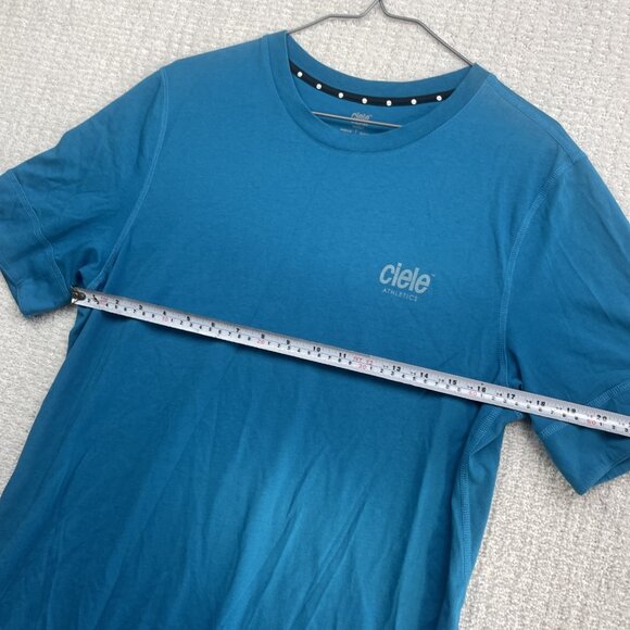 Ciele Athletic Running T-Shirt Men’s Sz M Blue Graphic Lightweight Performance - Picture 14 of 16